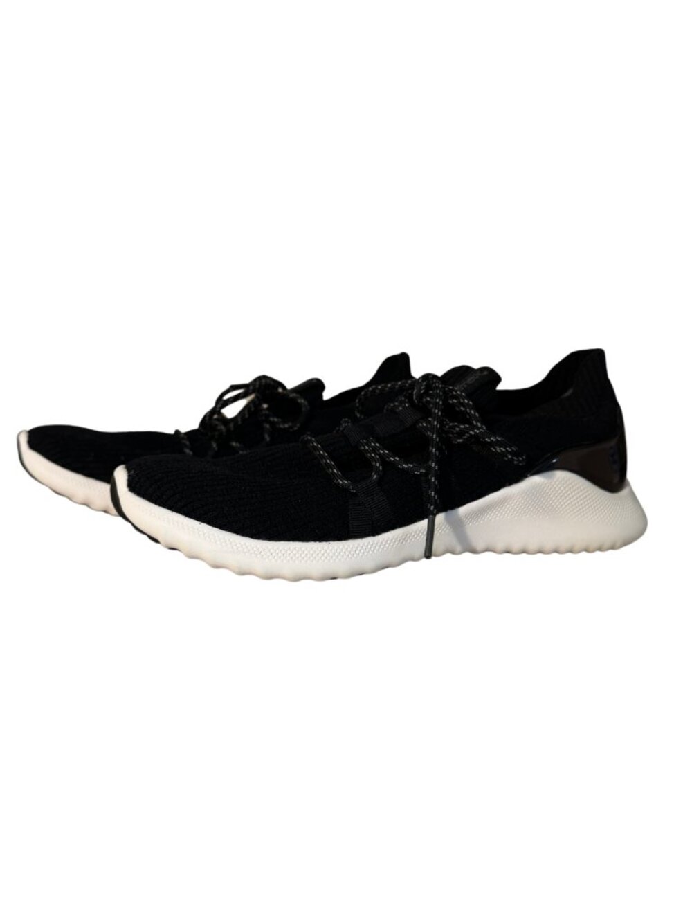 Aetrex Dani Arch Support Sneakers | Women’s 7.5 M | Black Knit Comfort Shoes